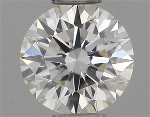 Foto Diamante Natural 0.42 quilates, Redondo , Color K, claridad SI2 y certificado GIA de