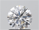 Lab Grown Diamond 1.14 Carats, Round with Ideal Cut, D Color, VS1 Clarity and Certified by IGI
