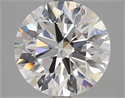 Lab Grown Diamond 4.00 Carats, Round with Excellent Cut, E Color, VS1 Clarity and Certified by GIA