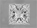 Diamante Natural 0.56 quilates, Princesa , Color F, claridad VVS1 y certificado IGI