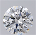 Lab Grown Diamond 5.05 Carats, Round with Excellent Cut, E Color, VVS2 Clarity and Certified by IGI