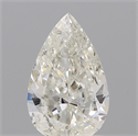 Natural Diamond 1.00 Carats, Pear with  Cut, H Color, SI2 Clarity and Certified by IGI