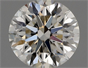 Natural Diamond 1.02 Carats, Round with Excellent Cut, I Color, SI1 Clarity and Certified by GIA