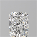 Natural Diamond 1.72 Carats, Radiant with  Cut, F Color, VVS2 Clarity and Certified by GIA