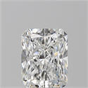 Natural Diamond 1.72 Carats, Radiant with  Cut, F Color, VVS2 Clarity and Certified by GIA