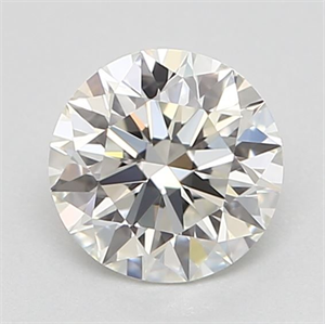 Foto Diamante Natural 0.41 quilates, Redondo , Color I, claridad IF y certificado GIA de