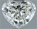 Diamante Natural 1.03 quilates, Corazón , Color H, claridad VS2 y certificado IGI