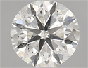Natural Diamond 1.00 Carats, Round with Very Good Cut, K Color, I1 Clarity and Certified by GIA