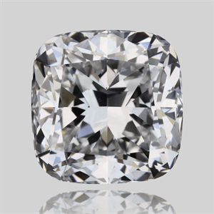 Foto Diamante Natural 0.72 quilates, Del cojín , Color D, claridad VS2 y certificado GIA de