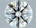 Diamante Natural 3.51 quilates, Redondo , Color J, claridad VS2 y certificado GIA