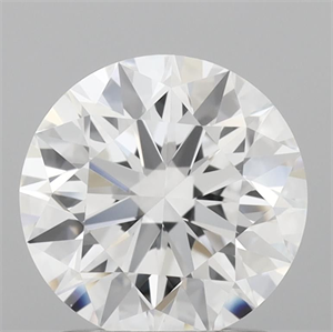 Picture of Lab Grown Diamond 1.40 Carats, Round with Ideal Cut, D Color, VVS1 Clarity and Certified by IGI