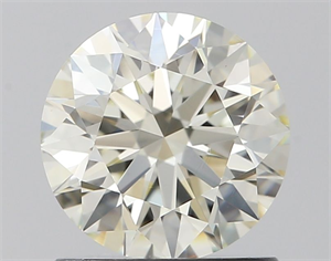 Picture of Natural Diamond 1.07 Carats, Round with Excellent Cut, J Color, VVS2 Clarity and Certified by IGI