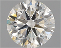Natural Diamond 1.00 Carats, Round with Very Good Cut, I Color, SI1 Clarity and Certified by GIA