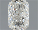 Diamante Natural 2.08 quilates, Radiante , Color F, claridad SI2 y certificado HRD