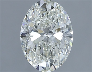 Picture of Natural Diamond 1.30 Carats, Oval with  Cut, I Color, SI1 Clarity and Certified by IGI