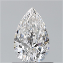 Natural Diamond 0.70 Carats, Pear with  Cut, F Color, VS2 Clarity and Certified by GIA