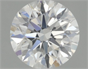 Diamante Natural 0.41 quilates, Redondo , Color F, claridad VS2 y certificado GIA