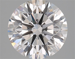 Picture of Lab Grown Diamond 4.60 Carats, Round with Ideal Cut, G Color, SI1 Clarity and Certified by IGI