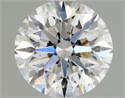 Natural Diamond 1.20 Carats, Round with Excellent Cut, D Color, SI2 Clarity and Certified by GIA