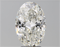 Natural Diamond 4.50 Carats, Oval with  Cut, H Color, VS2 Clarity and Certified by GIA