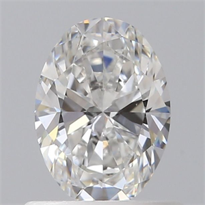 Picture of Natural Diamond 0.60 Carats, Oval with  Cut, E Color, VS2 Clarity and Certified by GIA