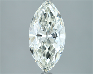 Picture of Natural Diamond 2.02 Carats, Marquise with  Cut, I Color, VVS1 Clarity and Certified by IGI
