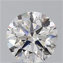 Diamante Natural 1.50 quilates, Redondo , Color I, claridad VVS1 y certificado GIA