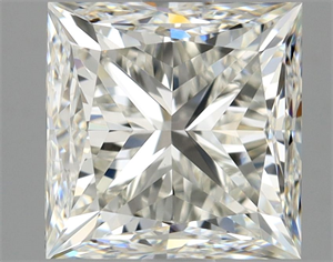 Foto Diamante Natural 2.02 quilates, Princesa , Color J, claridad VS1 y certificado GIA de