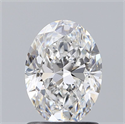 Natural Diamond 1.20 Carats, Oval with  Cut, D Color, VS1 Clarity and Certified by GIA