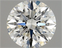 Diamante Natural 0.53 quilates, Redondo , Color I, claridad IF y certificado GIA