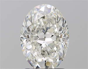 Foto Diamante Natural 2.02 quilates, Ovalado , Color H, claridad VS1 y certificado GIA de