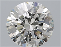 Natural Diamond 2.01 Carats, Round with Excellent Cut, I Color, SI1 Clarity and Certified by GIA