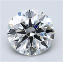 Natural Diamond 2.00 Carats, Round with Excellent Cut, E Color, VS1 Clarity and Certified by GIA