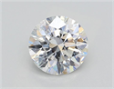 Diamante Natural 2.01 quilates, Redondo , Color F, claridad I1 y certificado GIA