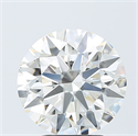 Del inventario de diamantes de laboratorio, 4.08 quilates, Redondo , Color F, claridad VVS2 y certificado IGI