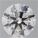 Lab Grown Diamond 6.08 Carats, Round with Ideal Cut, F Color, VVS2 Clarity and Certified by IGI
