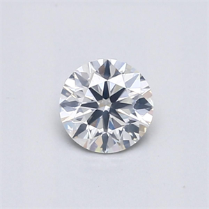 Foto Diamante Natural 0.42 quilates, Redondo , Color F, claridad I1 y certificado GIA de
