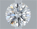 Diamante Natural 0.40 quilates, Redondo , Color E, claridad VS1 y certificado GIA