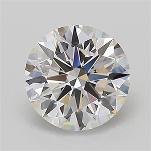 Picture of Lab Grown Diamond 1.03 Carats, Round with Ideal Cut, D Color, VS1 Clarity and Certified by IGI