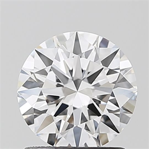 Picture of Lab Grown Diamond 1.06 Carats, Round with Ideal Cut, D Color, VVS2 Clarity and Certified by IGI