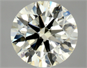 Diamante Natural 3.01 quilates, Redondo , Color K, claridad VVS2 y certificado HRD