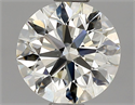 Natural Diamond 0.81 Carats, Round with Very Good Cut, K Color, VS2 Clarity and Certified by GIA