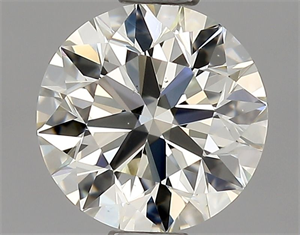 Picture of Natural Diamond 0.81 Carats, Round with Very Good Cut, K Color, VS2 Clarity and Certified by GIA