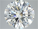 Diamante Natural 4.51 quilates, Redondo , Color H, claridad VS1 y certificado GIA