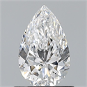 Diamante Natural 0.70 quilates, De pera , Color E, claridad VS2 y certificado GIA