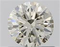 Natural Diamond 0.70 Carats, Round with Excellent Cut, I Color, VS2 Clarity and Certified by IGI