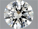 Natural Diamond 0.90 Carats, Round with Excellent Cut, I Color, VS1 Clarity and Certified by GIA