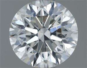 Picture of Natural Diamond 0.80 Carats, Round with Excellent Cut, G Color, SI1 Clarity and Certified by IGI