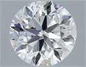Diamante Natural 0.50 quilates, Redondo , Color D, claridad SI1 y certificado GIA