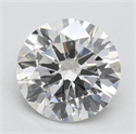 Lab Grown Diamond 2.40 Carats, Round with Excellent Cut, F Color, VS2 Clarity and Certified by IGI